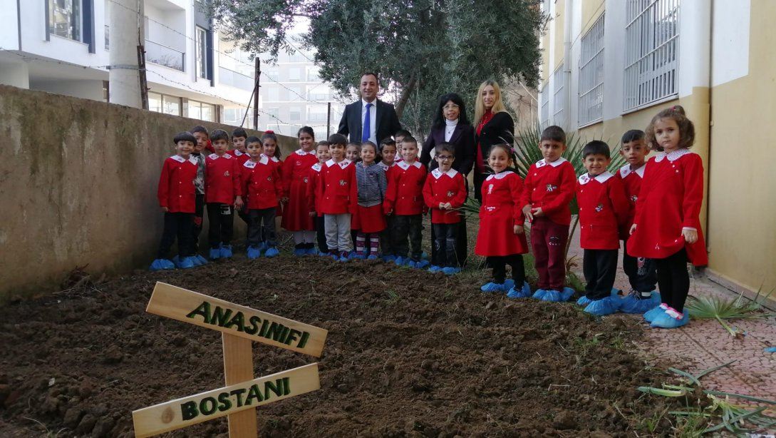 Ayrancılar Adnan Menderes İlkokulu Öğrencileri Bahçecilik Çalışmalarına Başladı. 