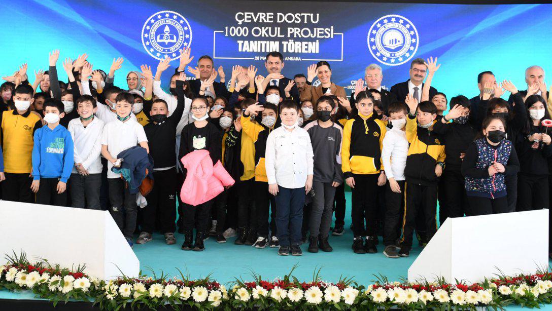 Kazımpaşa İlkokulu/Ortaokulu Çevre Dostu 1000 Okul Projesine Dahil Oldu