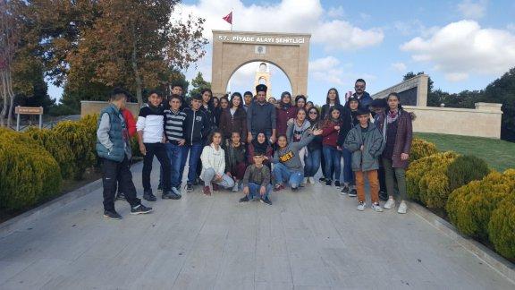 Fatih Ortaokulu Öğrencileri Çanakkale de ecdadının izinde.