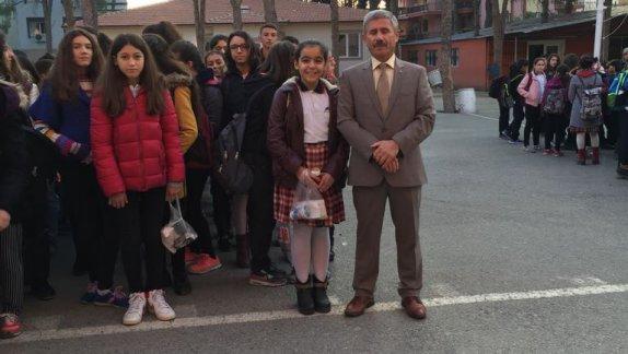 Torbalı İlçe Milli Eğitim Müdürü Cafer TOSUN Kazımpaşa İlk- Ortaokulunu ziyaret etti.